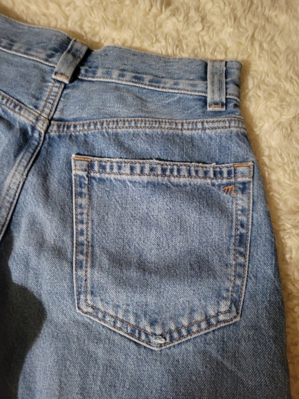 Madewell Petite Balloon Jeans in Dobbins Wash | Med Blue | 26" Inseam | 23P NWT - Picture 5 of 15